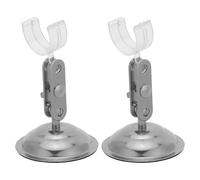GALPADA Support pour Microscope Numérique en Acier Inoxydable 2pcs avec Bras Réglable Stable et Base Antivibration pour Inspection Professionnelle et Travail Collaboratif