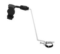 GALPADA Support pour Téléphone Lyre Ajustable pour Clarinette et Saxophone Pince Métallique Robuste avec Bras Long Porte-partition Pratique pour Instruments à Vent