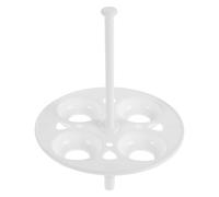 GALPADA Supports à Œufs en Plastique Solide Résistants à Haute Température Lot de 2 pour Vapeur L’eau Compatibles Cuiseurs Vapeur et Autocuiseurs Accessoire la Cuisine