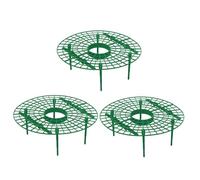 GALPADA Supports pour Plantes Grimpantes Plastique 3 Pcs pour Jardin Potager Et Serrage, Portique D’Escalade Vert, Support Étagère à Fraises Solide Et Résistant Aux Intempéries