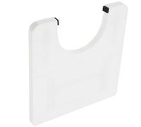 GALPADA Table pour machine à coudre avec plateau en plastique blanc pour projets de couture, extension facile à installer pour augmenter la surface de travail