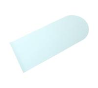 GALPADA Tableau Blanc Autocollant Effaçable en Mousse Adhésive, Surface Lisse pour Écriture Facile, Forme Arquée Moderne, pour École et Maison