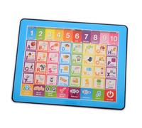 GALPADA Tablette Apprentissage pour Garçon Fille Jouet Interactif Tactile Appareil Éveil avec Alphabet et Chiffres Jouet Apprentissage des Sons des Lettres