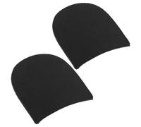 GALPADA Talonnette Antidérapante en Caoutchouc Semelle de Rechange Épaisse pour Chaussures Homme et Femme Kit de Réparation Silencieux pour Talons Hauts Minimisant le Bruit de Frottement