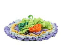 GALPADA Tapis d'alimentation Interactif Maintien Actif et Stimulation en Peluche pour l'exercice et L'Attention Tapis de pour Petits Animaux et Lapins