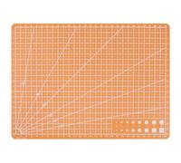 GALPADA Tapis de Découpe A4 Surface Antidérapante en Pp et Grille de Mesure Claire Double Face pour Travaux Manuels et Sculpture Artistique