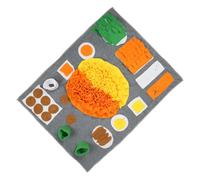 GALPADA Tapis Distributeur De Croquettes pour Chien Tapis Olfactif pour Animaux pour Animaux De Compagnie