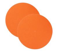 GALPADA Tapis pour Platine Vinyle Absorption des Chocs Orange pour Protéger Vos Disques Antidérapant en Feutre et Améliorer la Stabilité Platine