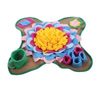 GALPADA Tapis Reniflant Chien Lavable Peluche et Toile Entraînement Recherche pour Chiens Tapis Slow Feeder et Antimorsure Stimule Instinct Développement Mental