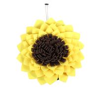GALPADA Tapis Renifleur pour Chien Forme de Tournesol Coussin Dalimentation pour Ralentir Repas Jeu Interactif pour Chiots Stress et Mastication