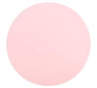 GALPADA Tapis Repas Silicone Rond Étanche pour Animaux Nappe Anti-Fuite et Isolante Thermique Protection pour Chien et Chat Couleur Rose