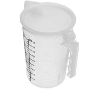 GALPADA Tasse à Mesurer Graduée 500 Ml en Plastique PP Transparent Balance Précise et Poignée Isolée, Ustensile Cuisine pour Pâtisserie, Restaurant et Bar Réutilisable