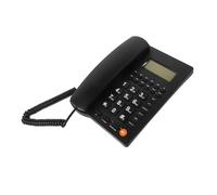 GALPADA Téléphone Fixe Mural pour Personnes Âgées avec Grands Boutons Fonction Affichage des Appels Téléphone Filaire Fiable pour Maison et Bureau