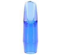 GALPADA Tête de Saxophone Alto en Abs Bleu Légère et Multifonction, Accessoire Fait la Main pour Saxophonistes, pour Saxophone Alto