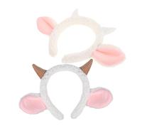 GALPADA -tête En Corne De Mouton Pour Garçons Et Filles Couvre-chef De Fête -tête En Mouton Pour Cosplay Lot De 2 Pièces