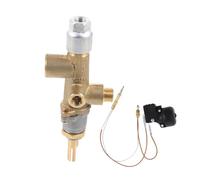GALPADA Thermocouple de Sécurité pour Chauffage Extérieur Pratique avec Tête Filetée Protection Basculement et Arrêt Automatique Accessoire de Remplacement pour Grill et Cheminée