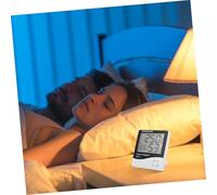 GALPADA Thermomètre Électronique Intérieur avec Réveil LCD sans Pile Horloge Hygromètre Grand Écran pour Maison Bureau Chambre