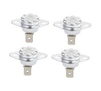 GALPADA Thermostat Ksd302 16a 250v Contrôle Thermique Céramique 135°c Normalement Fermé Pour Appareils Électroménagers 4 Pièces, Interrupteur De Température Fiable Et Précis