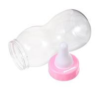 GALPADA Tirelire de Bouteille de Lait pour Garçon et Filles Décoration de Bureau Plastique Transparent d'Anniversaire Encourage L'Épargne