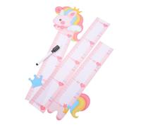 GALPADA Toise De Croissance Autocollant Mural Garçon Et Filles, Mesure Taille Bébé, Décoration Chambre Garçon Et Filles Animaux, Imperméable, Sans Résidu,