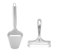 GALPADA Trancheuse à Fromage en Acier Inoxydable avec Fil de Rechange, Coupe Précise pour Tranches Fines ou Épaisses, Outil Cuisine pour Plateaux de Fromages