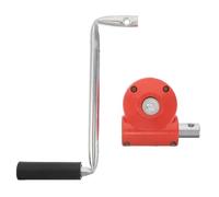 GALPADA Treuil Manuel à Manivelle pour Serrage - Kit de Réparation 2 Pièces - Accessoires de Ventilation Latérale - Mécanisme Robuste en Plastique pour Enrouleur de Film Horticole - Outil