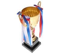 GALPADA Trophée en Métal Doré Socle Stable Médaille D’Or pour Tournoi Sportif Scolaire Coupe de Championnat Annuelle Récompense Solide et Gravure Précise pour Cérémonie Sportive