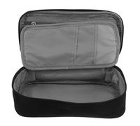 GALPADA Trousse à Crayons en Tissu Oxford Imperméable et Résistante aux Rayures Grosse Capacité avec Double Compartiment Fermeture Éclair Portable pour L'École Le Bureau Voyages