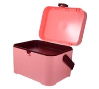 GALPADA Trousse de Secours Multi Capacité Boîte de Rangement Pratique pour Médicaments et Accessoires Rose Pêche