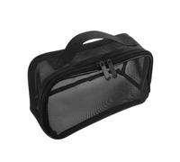 GALPADA Trousse Maquillage Filet Capacité Sac Transparent Voyage pour Femme avec Poignée Et Fermeture Éclair
