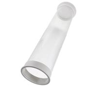 GALPADA Tube de Bouée de Pêche PVC 5x20 Pouces pour Calibration | Rangement Portable pour Préparation en Extérieur, Organisation Légère du Matériel, avec Couvercle pour Bouées