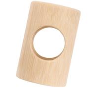 GALPADA Tube en Bambou pour Hamster Grand Format Tunnel Naturel à Ronger Cachette Solide Danger pour Petits Rongeurs Tunnel pour Hamster et Gerbille Accessoire D’Exploration Jeu