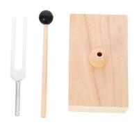 GALPADA Tuning Fork Set With Aluminum Alloy Fork And Wooden Resonator Box For Yoga Meditation Relaxation Healing