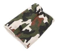 GALPADA Tunnel en Peluche Accessoire pour Hamsters et Chinchillas pour Dormir et Se Cacher Hamac Suspendu Confortable pour Cage ou Sol d'animaux