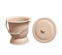 GALPADA Urinoir Portable Couvercle Pot à Urine pour Garçon et Filles et Adultes Crachoir Anti-Odeur Récipient Pratique pour Chambre pour Voyage Nettoyage Facile Couleur Aléatoire
