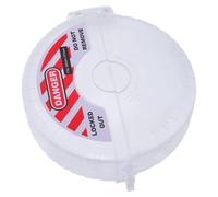 GALPADA Verrou de Robinet D'eau Extérieur Transparent, Dispositif de Verrouillage de Vanne Robuste pour Robinets de 64-127 Mm, Clip de Verrouillage Sécurisé Adapté aux Usages Industriels