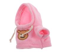 GALPADA Vêtements de Poupée pour Ours Peluche Sweat-Shirt Rose Remplaçable Costume Minimaliste Élégant Facile à Enfiler pour Décoration Ours pour Fêtes et Usage Quotidien