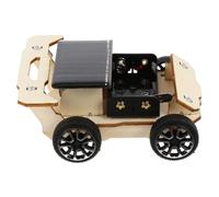 GALPADA Voiture Énergie Solaire à Assembler pour Garçon Fille Kit DIY Bois Éducatif Stem Apprentissage Patience et Développement Mains-Esprit sous Soleil