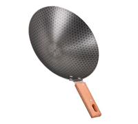 GALPADA Wok Petit Modèle Poêle Antiadhésive avec Manche Résistant Haute Température pour Camping et Cuisine Induction