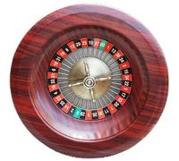 GALPBBCADE Roue de Roulette en Bois Portable Ensemble de Jeu de Roulette de Casino Table et Roue de Roulette Plateau Tournant Loisirs pour Une Soirée en Boîte de Nuit,003