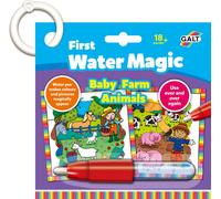 Galt Toys, First Water Magic - Baby Farm Animals, Kids Colouring Book, Ages 18 Months Plus