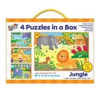 Galt puzzle 4-en-1 jungle 12-16-20-20-24 pièces G