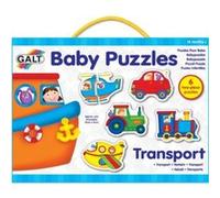 Galt puzzles de bébé Transport 15 x 12 cm 12 pièces G