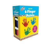 Galt Toys, 6 Finger Paints Washable, Finger Paints For Toddlers, Ages 2 Years Plus