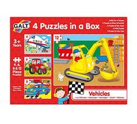 Galt Toys Boîte De 4 Puzzles - Les Véhicules