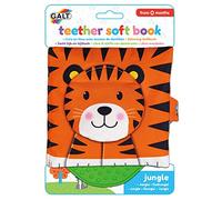 Galt Toys Livre en Tissu avec Anneau de Dentition - Jungle