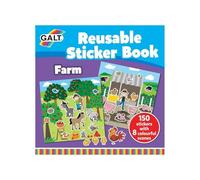 Galt Toys, Reusable Sticker Book - Farm, Sticker Books, Ages 3 Years Plus