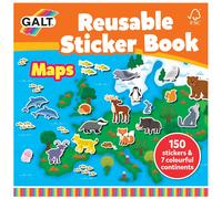 Galt Toys Reusable sticker book - maps