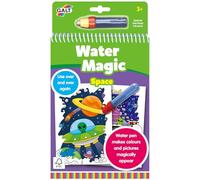 Galt Water Magic Space Livres d'images réutilisables pour Enfants - Révélez Hors de ce Monde - Images cachées avec Stylo à Eau - Convient aux Enfants de 3 Ans et Plus