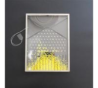 Galton Board Dalton Instrument Pédagogique De Physique Outil Bureau Modèle Démonstration Laboratoire Scientifique for Phénomène Aléatoire & Distribution, Équipement D'Expérience